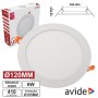 Painel Leds Redondo 6W 120Mm 3000K 410Lm Avide