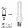 Lâmpada E27 9W70W 230V Led 3U Branco Frio 720Lm