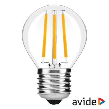 Lâmpada Led E27 Globo Filamento 7W 230V 4000K 810Lm Avide