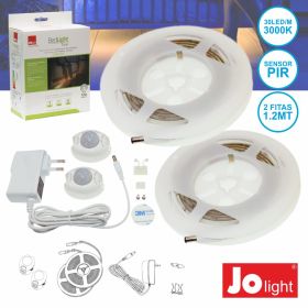 Kit Fita Leds C/Sensores E Alimentador Jolight