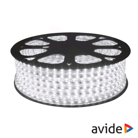 Fita 3000 Leds 5050 6400K 220V 50M Ip67 Avide