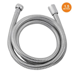 Bicha Flexível P/ Duche 1.5M Inox