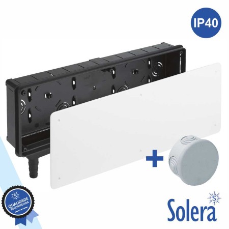 Caixa Pré-Instalação Ar Condicionado Saída Vertical Solera