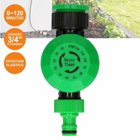 Temporizador Analógico P/ Torneira Até 120Min Temporizador Analógico P/ Torneira Até 120Min