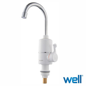 Torneira Elétrica De Bancada 230V 3000W Ipx4 Well Torneira Elétrica De Bancada 230V 3000W Ipx4 Well