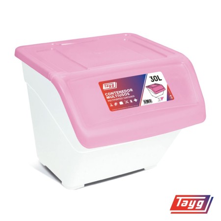 Caixa P/Armazenamento Multiusos Mod.Home Collection 30L Tayg