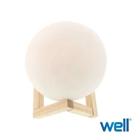 Candeeiro Led Rgb Lua 7 Cores Well