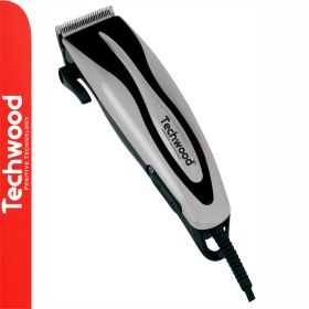Máquina Cortar Cabelo Cinza C/ Acessórios Techwood