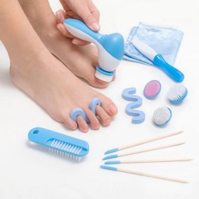 Conjunto De Pedicure 2 Velocidades Ipx5 14 Peças