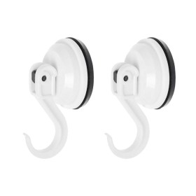 Conjunto De 2 Ganchos C/ Ventosa 2Kg