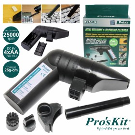 Mini Aspirador Portátil A Pilhas 6V 25000Rpm Proskit