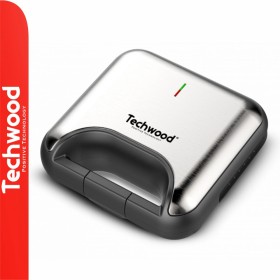 Máquina 3Em1 C/ Função Waffle/Tostadeira/Grelhador Techwood