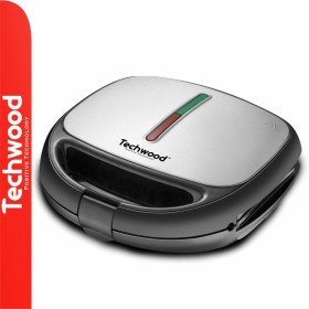 Máquina 3Em1 C/ Função Waffle/Tostadeira/Grelhador Techwood