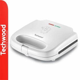 Tostadeira Anti-Aderente Branco 800W Techwood