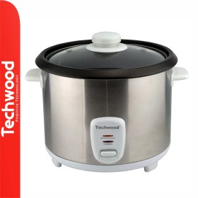 Panela Elétrica P/ Arroz 1.8L 700W Inox Techwood Panela Elétrica P/ Arroz 1.8L 700W Inox Techwood