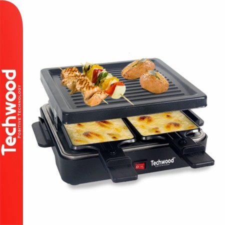 Grelhador Raclette 4 Pessoas 600W Techwood