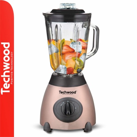 Liquidificador 500W 1.5L C/ Jarro De Vidro Techwood