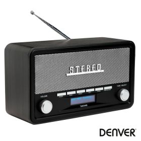 Rádio Am/Fm/Bluetooth/ Mp3/Aux Vintage Denver