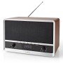 Rádio Bluetooth V5.0 Fm/Aux/Usb 12W Vintage
