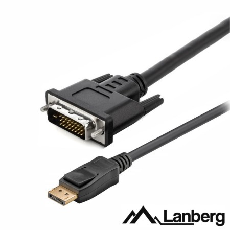 Cabo Displayport Macho / Dvi-D Macho Lanberg