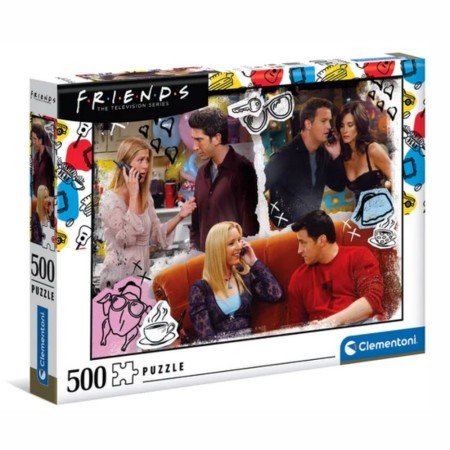 Puzzle 500Pcs 36X49Cm Friends Clementoni