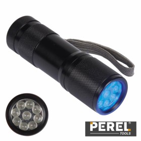 Lanterna Alumínio 9 Leds Uv Perel Lanterna Alumínio 9 Leds Uv Perel