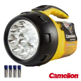 Lanterna 9 Leds Potentes C/ 4 Pilhas Camelion