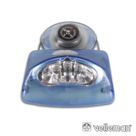 Lanterna De Cabeça 3 Leds Velleman Lanterna De Cabeça 3 Leds Velleman