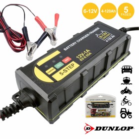Carregador De Baterias 6-12V 4-120A Dunlop