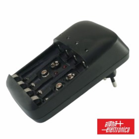 Carregador De Baterias Aa/Aaa/9V Join