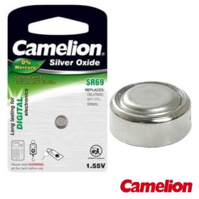 Pilha Botão Sr69 / G6 1.55V 78Ma Blister Camelion
