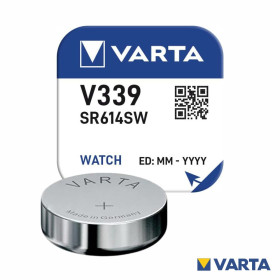 Pilha Óxido Prata Botão V339/Sr614Sw 1.55V Varta