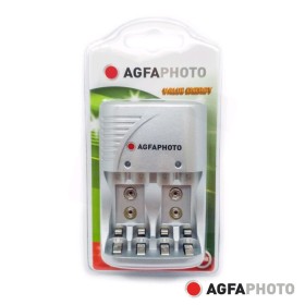 Carregador De Baterias Aa/Aaa/9V Agfaphoto