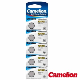 Pilha Lithium Botão Cr1632 3V 120Ma 5X Blister Camelion