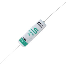 Pilha Lítio 14500 3.6V 2600Mah C/ Fios Saft
