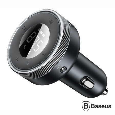 Transmissor Fm Bluetooth 2Usb/Microsd/Aux F. Isqueiro Baseus