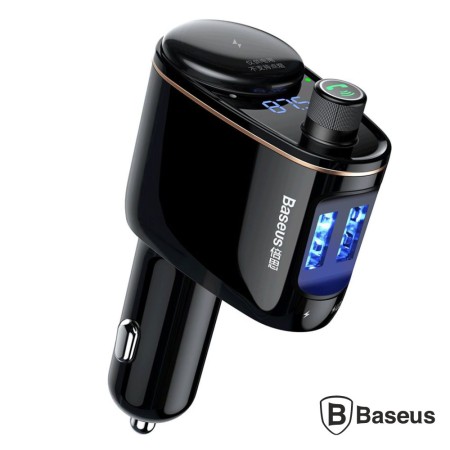 Transmissor Fm Bluetooth 2 Usb F. Isqueiro Baseus