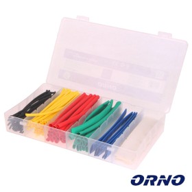 Conjunto De Tubos Manga Termoretráctil 100Pcs Orno