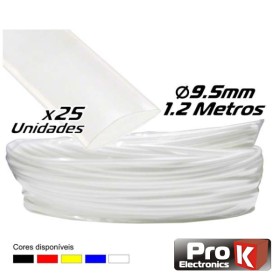 Tubo Manga Termoretráctil 9.5Mm 1.2M 25X Transparente Prok