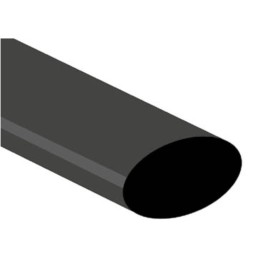 Tubo Manga Termoretráctil 25.4Mm 1.2M 25X Preto Prok