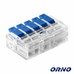 Ligador Rápido C/ Patilha 5 Condutores 0.75-4Mm² 50X Orno