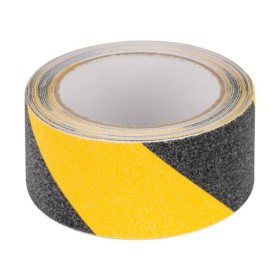 Fita Antiderrapante Preta/Amarela 5M Fita Antiderrapante Preta/Amarela 5M