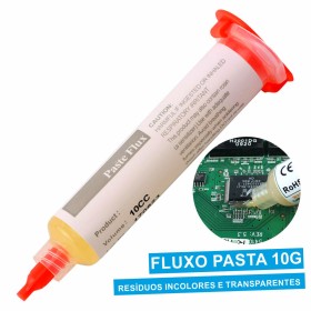 Fluxo Em Pasta P/ Soldar Seringa 10Gr