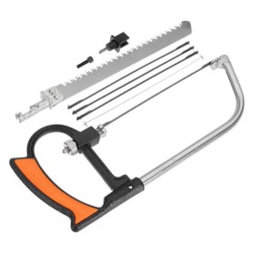 Mini Serra De Arco P/ Metal E Madeira C/ 6 Lâminas