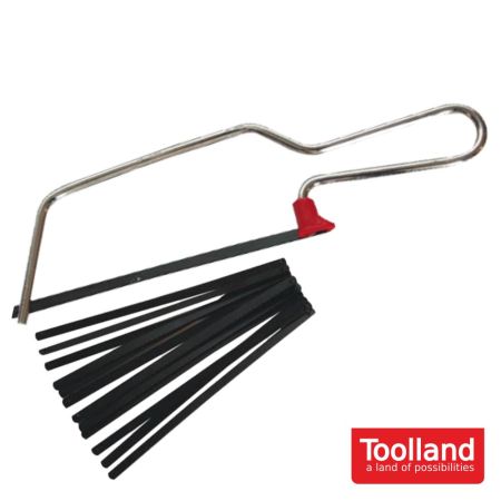 Mini Serra P/ Metais + 12 Laminas Toolland