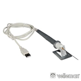 Cortador De Fio Quente Usb P/ Espuma/Esferovite Velleman Cortador De Fio Quente Usb P/ Espuma/Esferovite Velleman