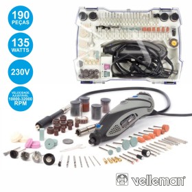 Berbequim De Precisão Eléctrico C/ 190 Acessórios 220V