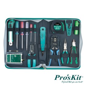 Mala Ferramentas Manutenção Redes 16X Proskit