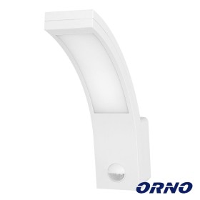 Candeeiro Led 10W 750Lm 4000K P/ Exterior C/ Sensor Pir Orno