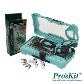 Conjunto De 2 Chaves Roquete C/ 35 Bits E Extensor Proskit